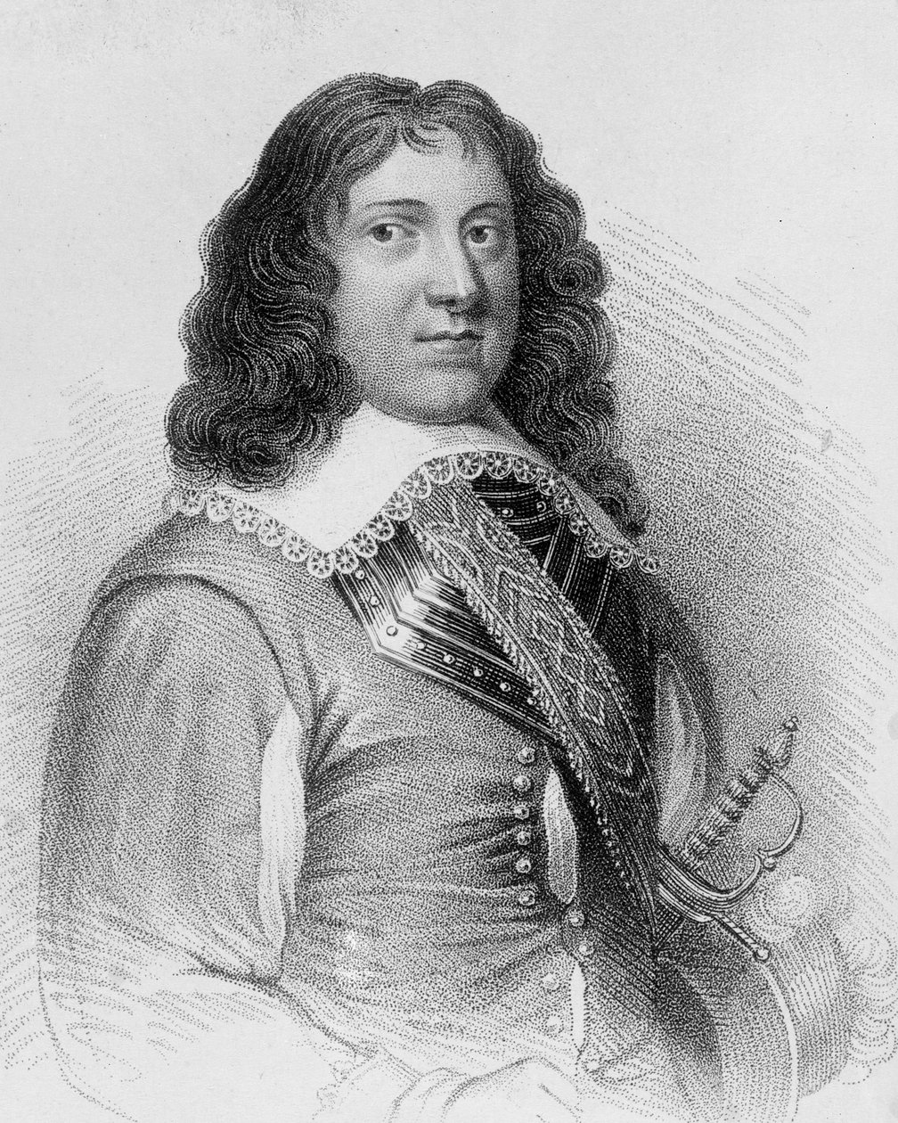 Sir George Lisle (rytina) od Unbekannt