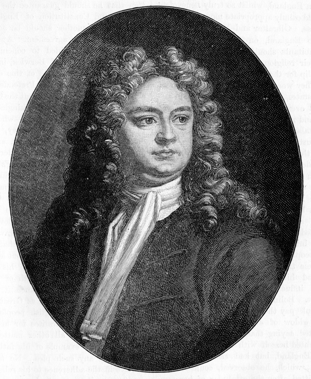 Sir Richard Steele - portrét od Unbekannter Künstler
