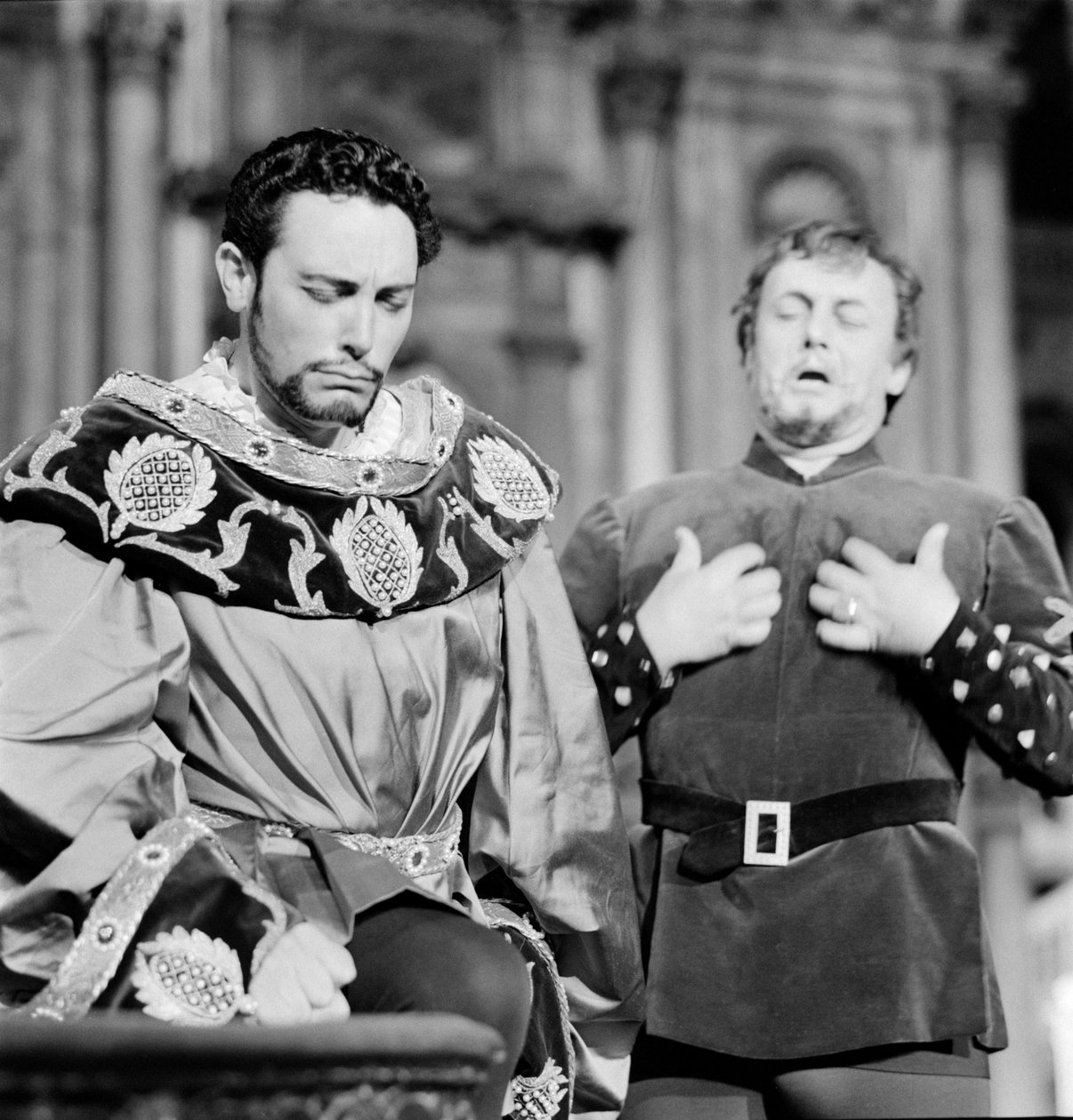 DIVADLO LA FENICE: OTELLO (Othello) - OPERNÍ Zpěváci MARIO DEL MONACO - PALAZZO DUCAL - BENÁTKY - 1960 od Unbekannt