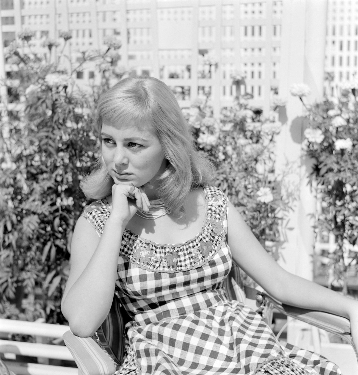 Herečka ALESSANDRA PANARO V BENÁTKÁCH LIDO - 1957 od Unbekannt