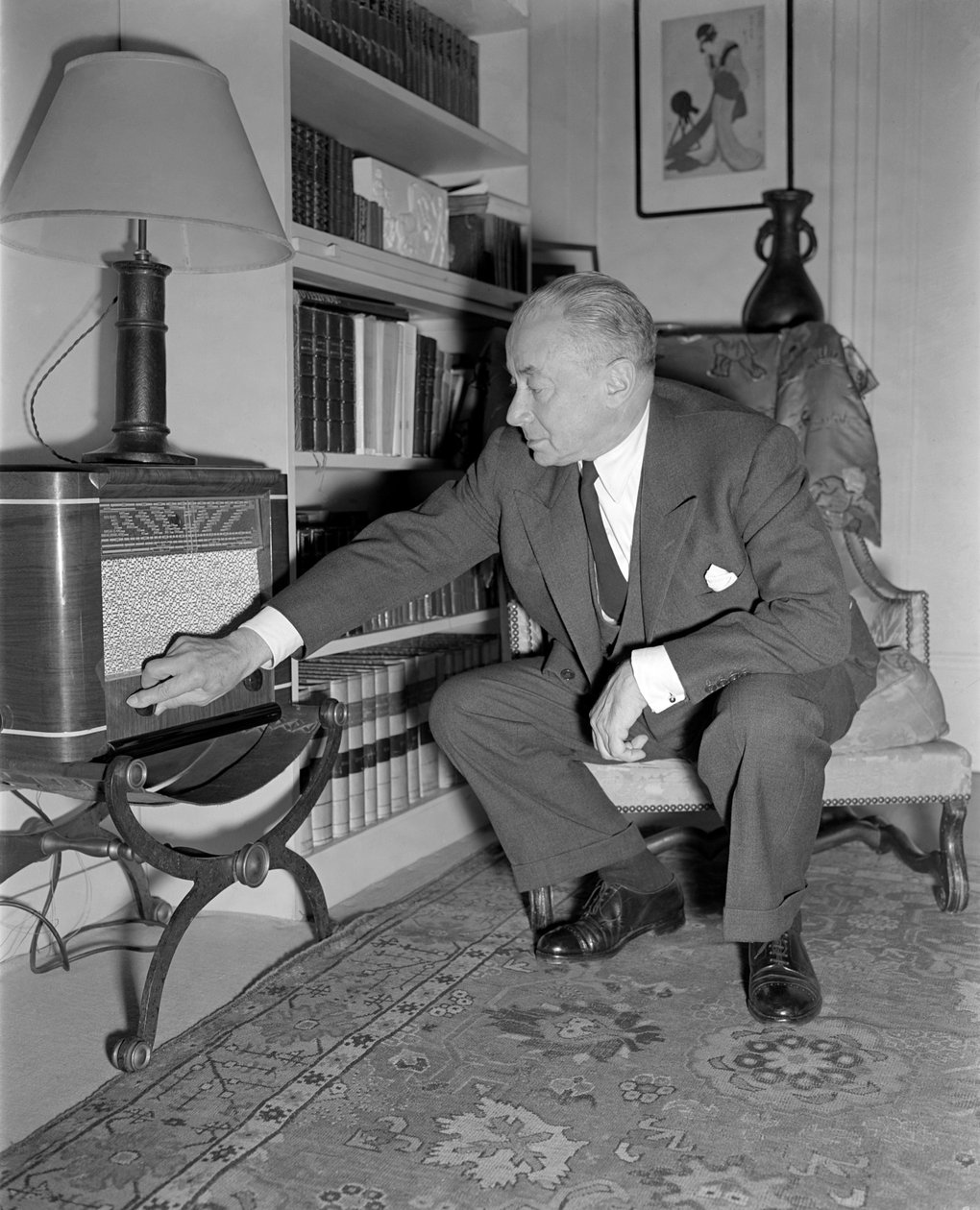 POLITIK PAUL RENAUD V PAŘÍŽI - 1949 od Unbekannt