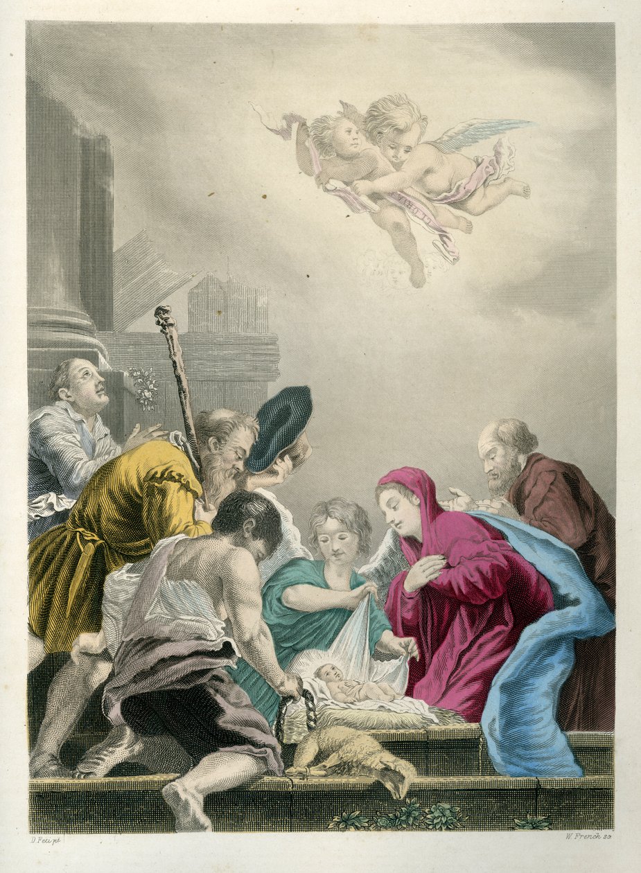 Klanění se Kristu - Bible, Nový zákon od Unbekannter Künstler