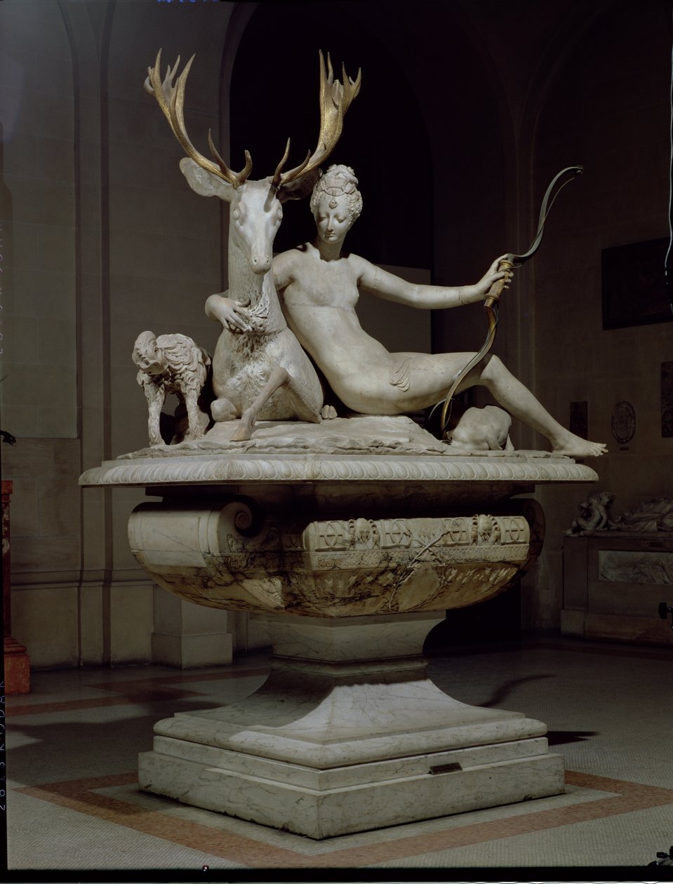 Borghese Eros, cca 4. století před naším letopočtem (mramor) od Unbekannt