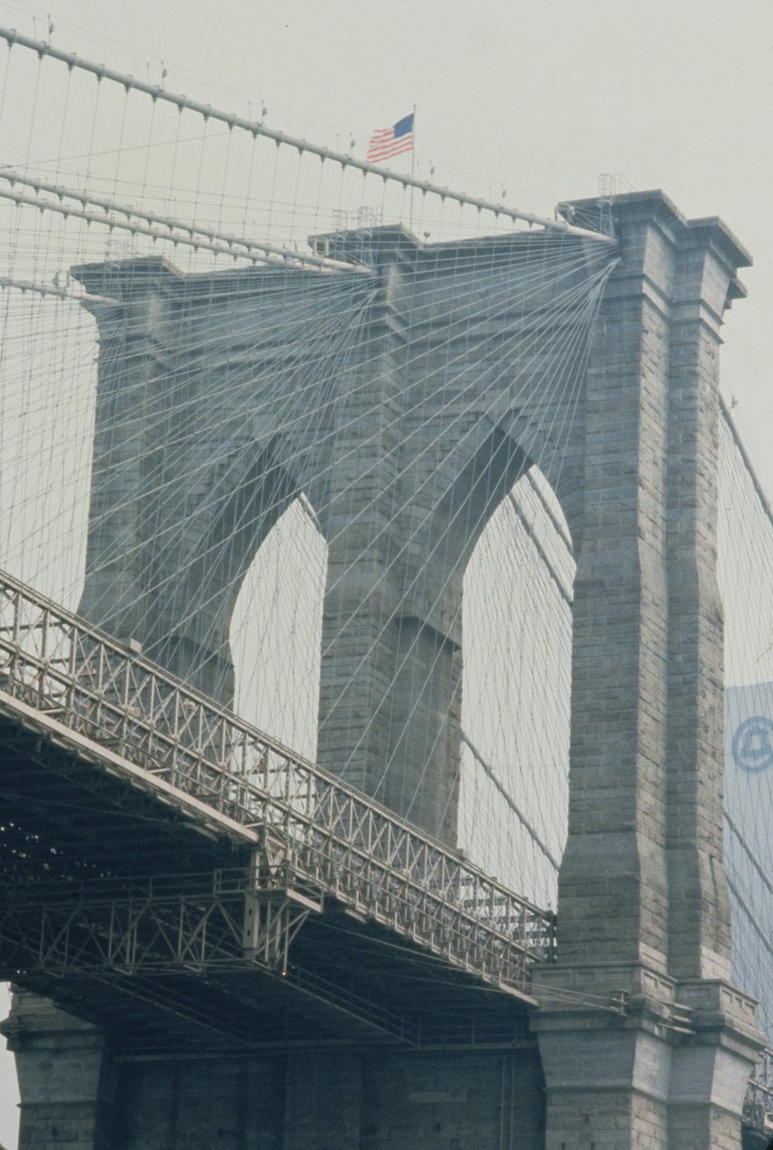 Brooklynský most (foto) (viz také 114752) od Unbekannt