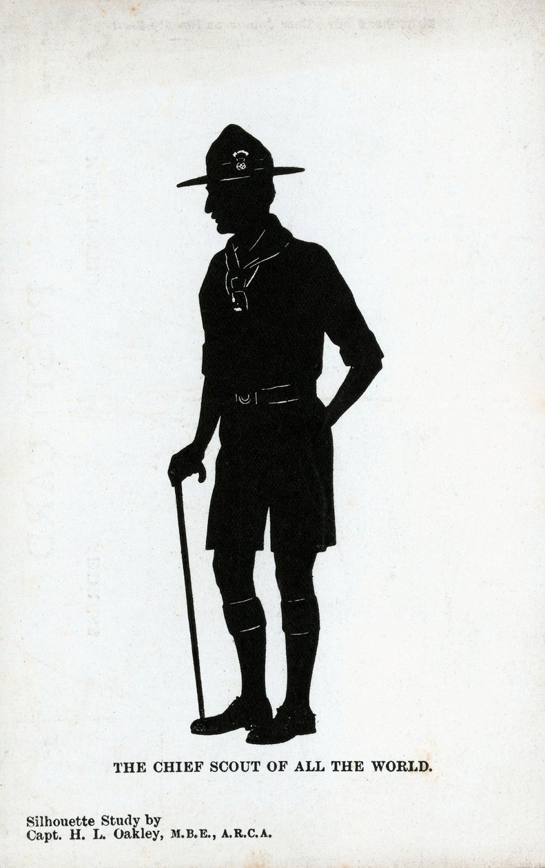 Hlavní skaut celého světa, Baden-Powell, c 30. léta od Unbekannt