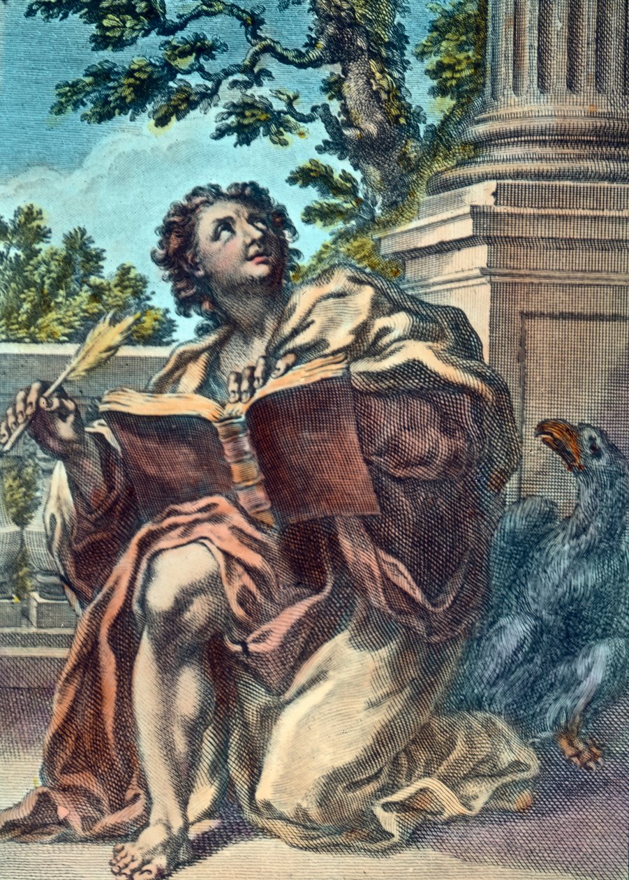 Evangelista, Luke od Unbekannter Künstler