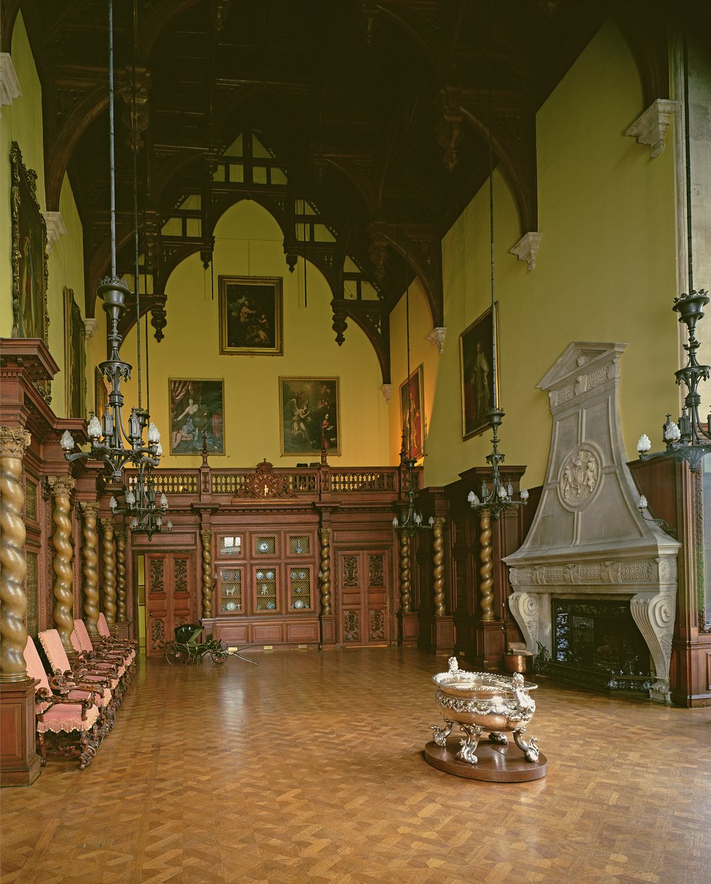 The Great Hall, Burghley House, Stamford, Lincolnshire (foto) od Unbekannt