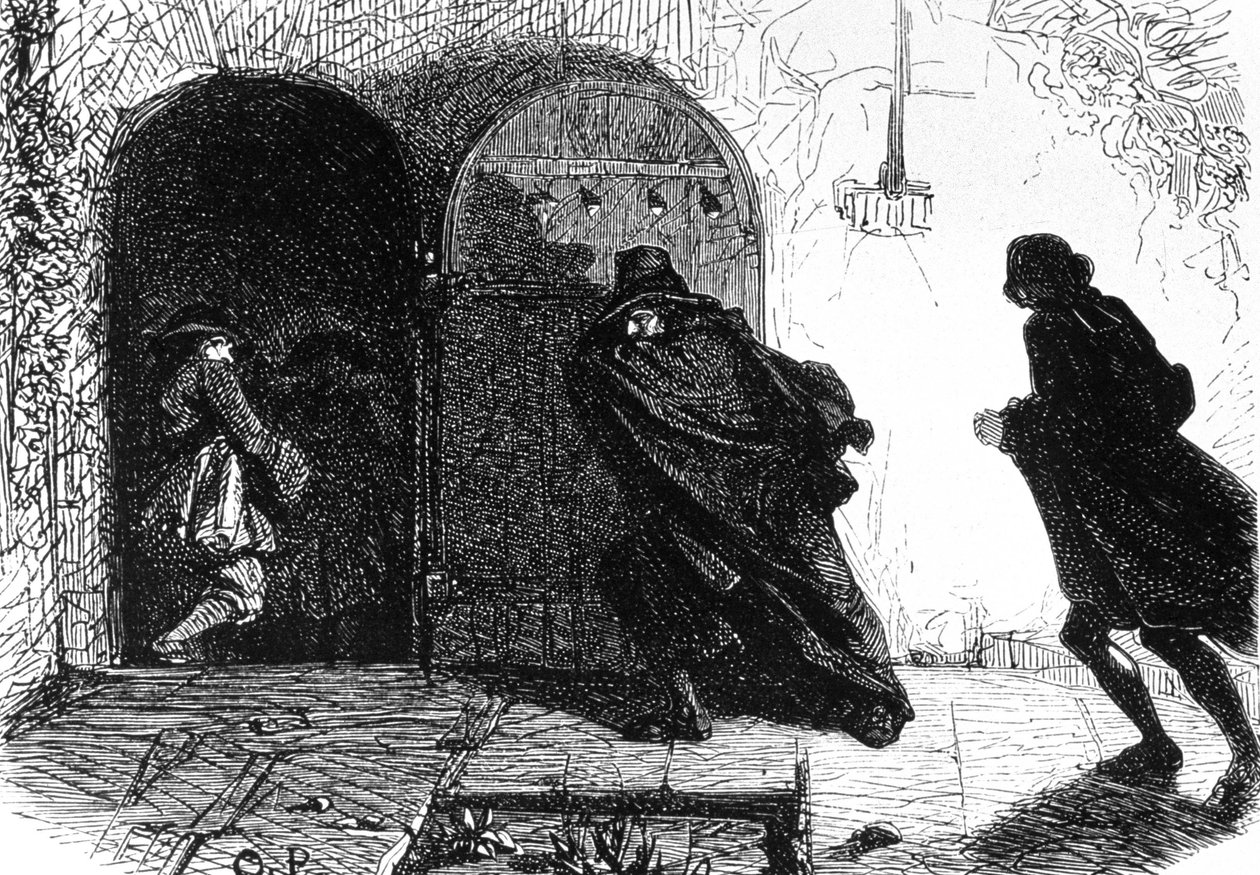 Markýz de la Rouerie překvapen Národní gardou, asi 1844 (ilustrace) od Unbekannter Künstler