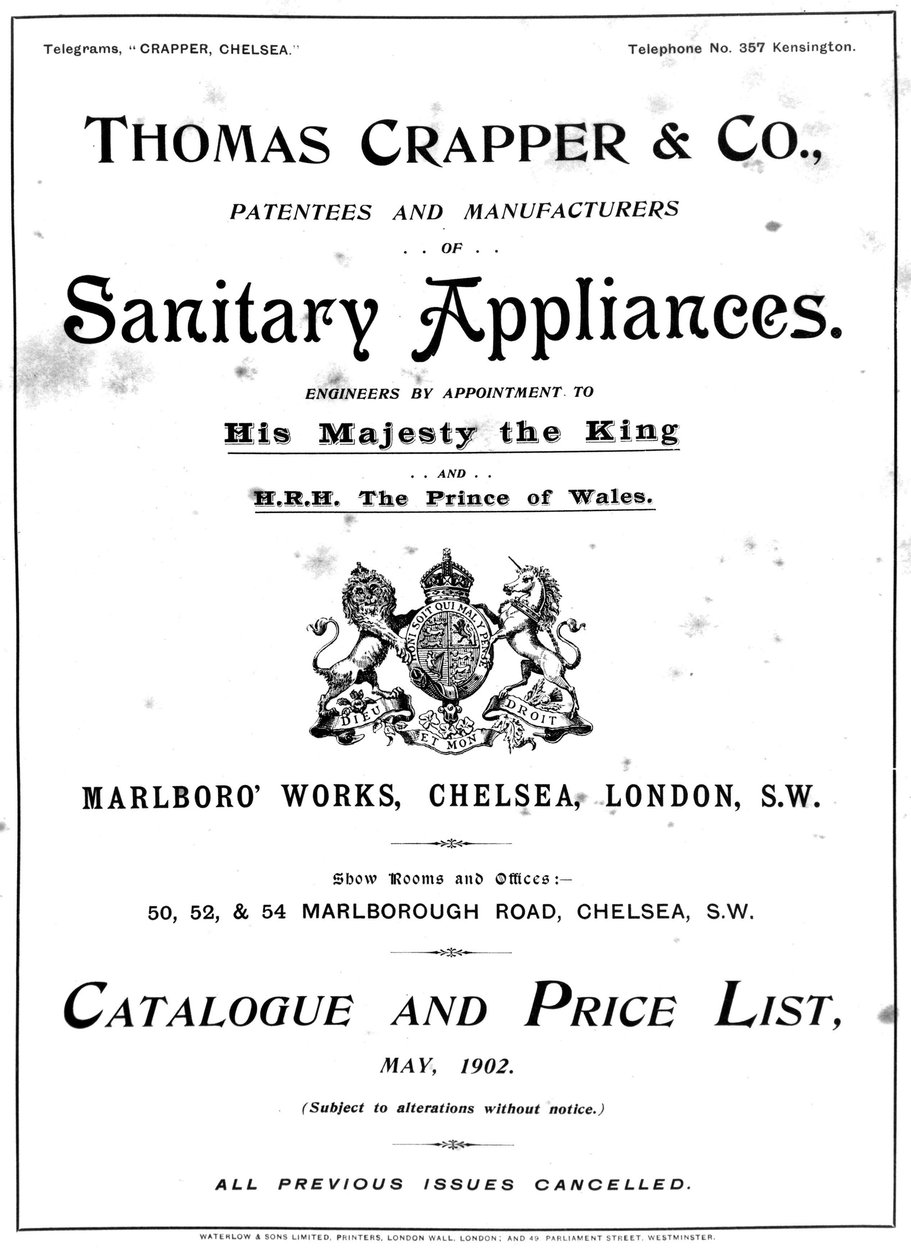 Katalog Thomas Crapper and Company Katalog Thomas Crapper and Company od Unbekannt