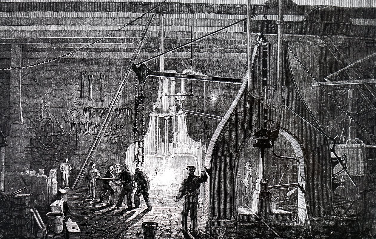 Výrobní patro společnosti Robert Stephenson and Company. od Unbekannt