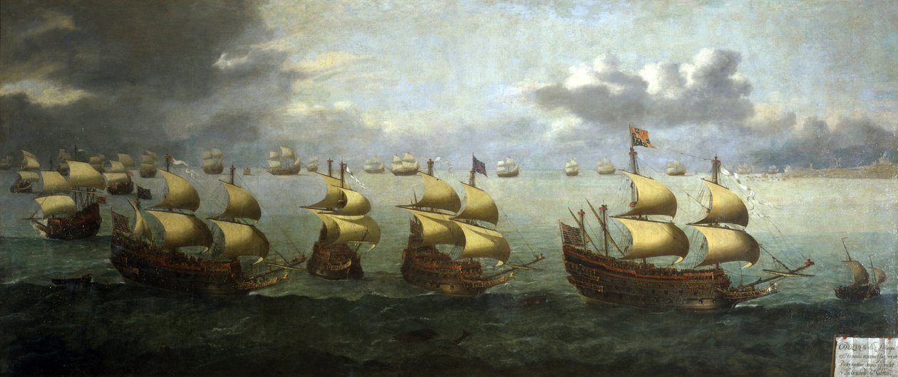 Návrat prince Karla III., vévody savojského (1486-1553), ze Španělska, 5. října. od Unbekannter Künstler