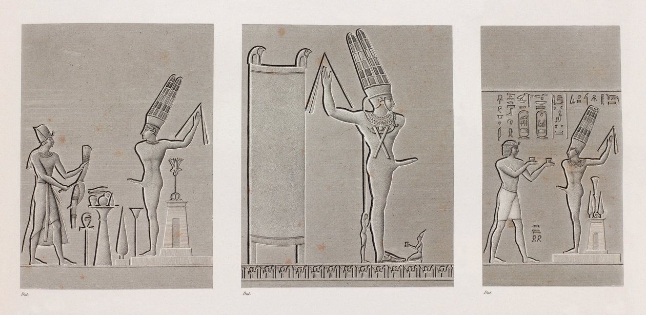 Thebes, Karnak zblízka série od Unbekannt