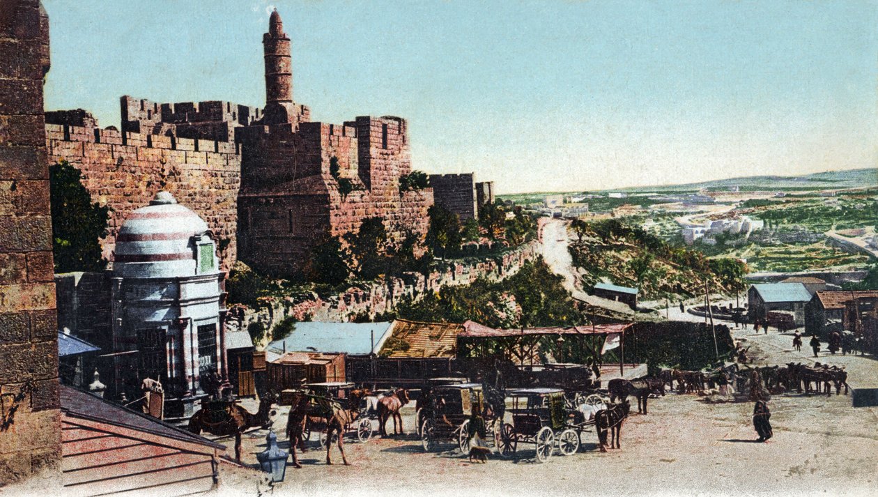 Davidova věž, Jeruzalém - Bible od Unbekannter Künstler
