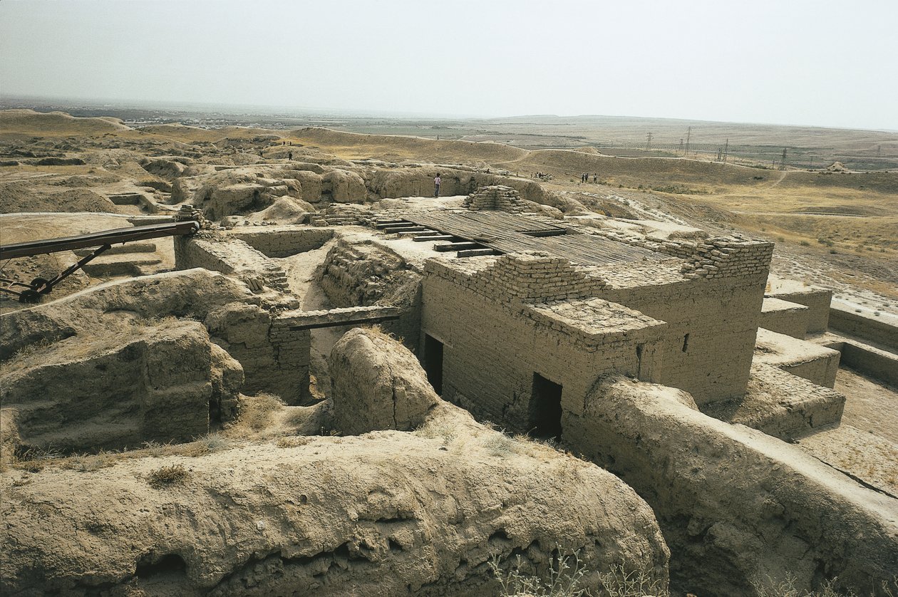 Turkmenistán. Ruiny Nisy. Seznam světového dědictví UNESCO, 2007 od Benjamin Baud