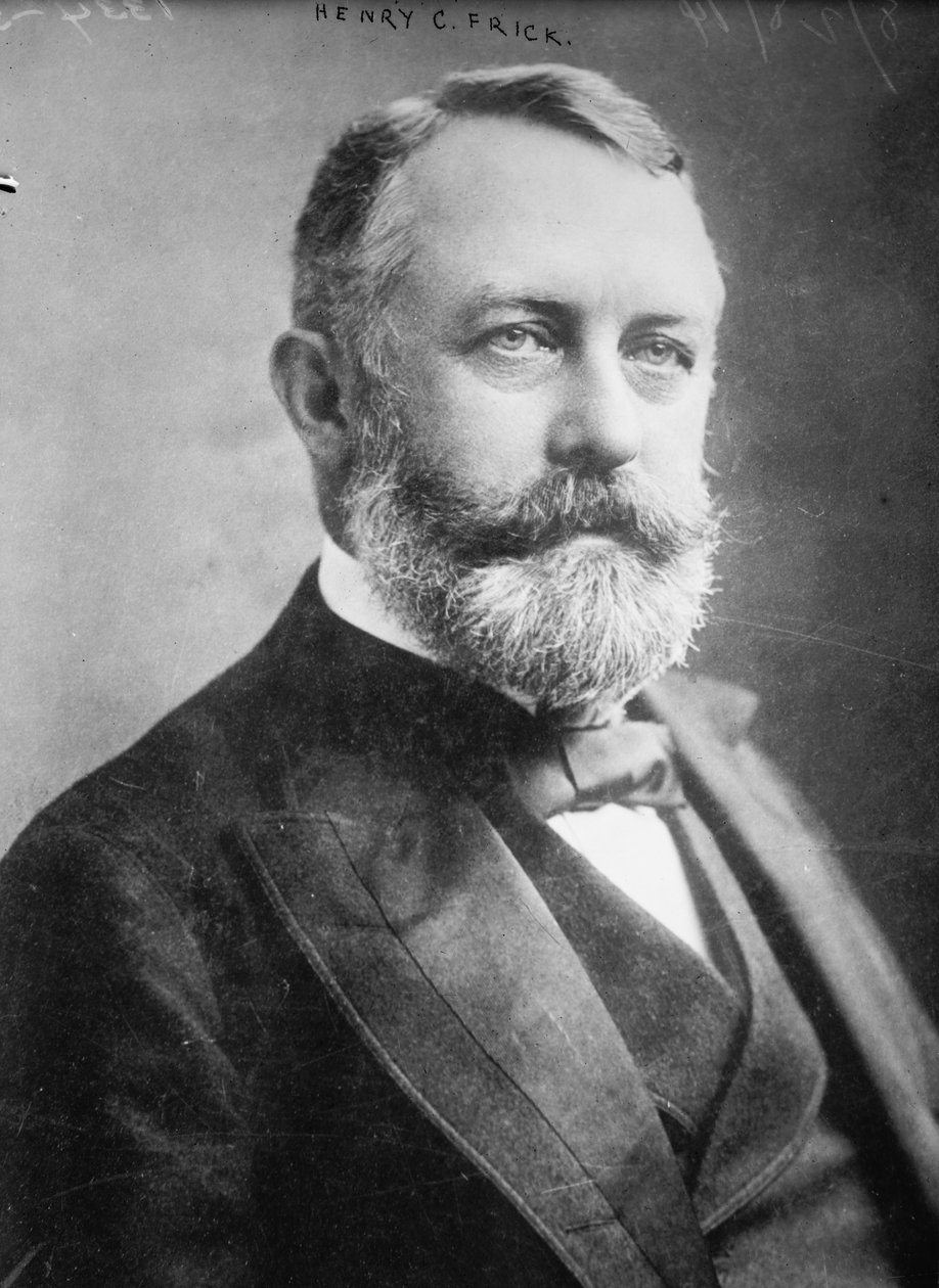 Nedatovaná fotografie Henryho C. Fricka (černobílá fotografie) od Benjamin Baud