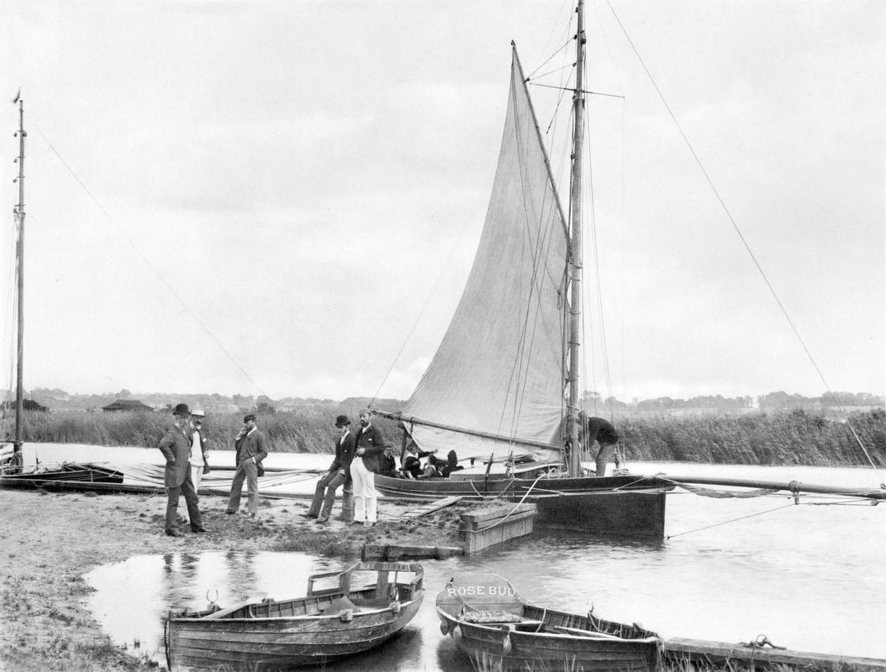 Spojené království: Jachta na řece Waveney. Norfolk Broads, od Unbekannt