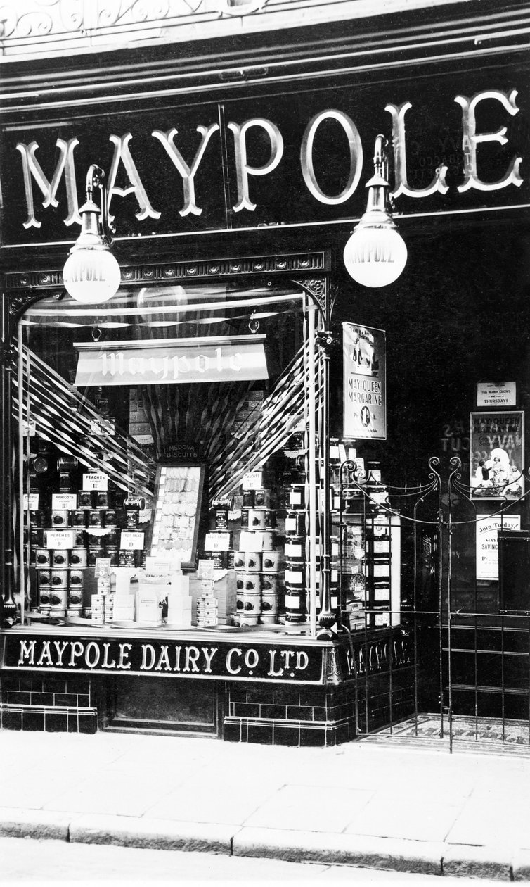 Spojené království : The Maypole Dairy Shop v Bank Street od Unbekannt