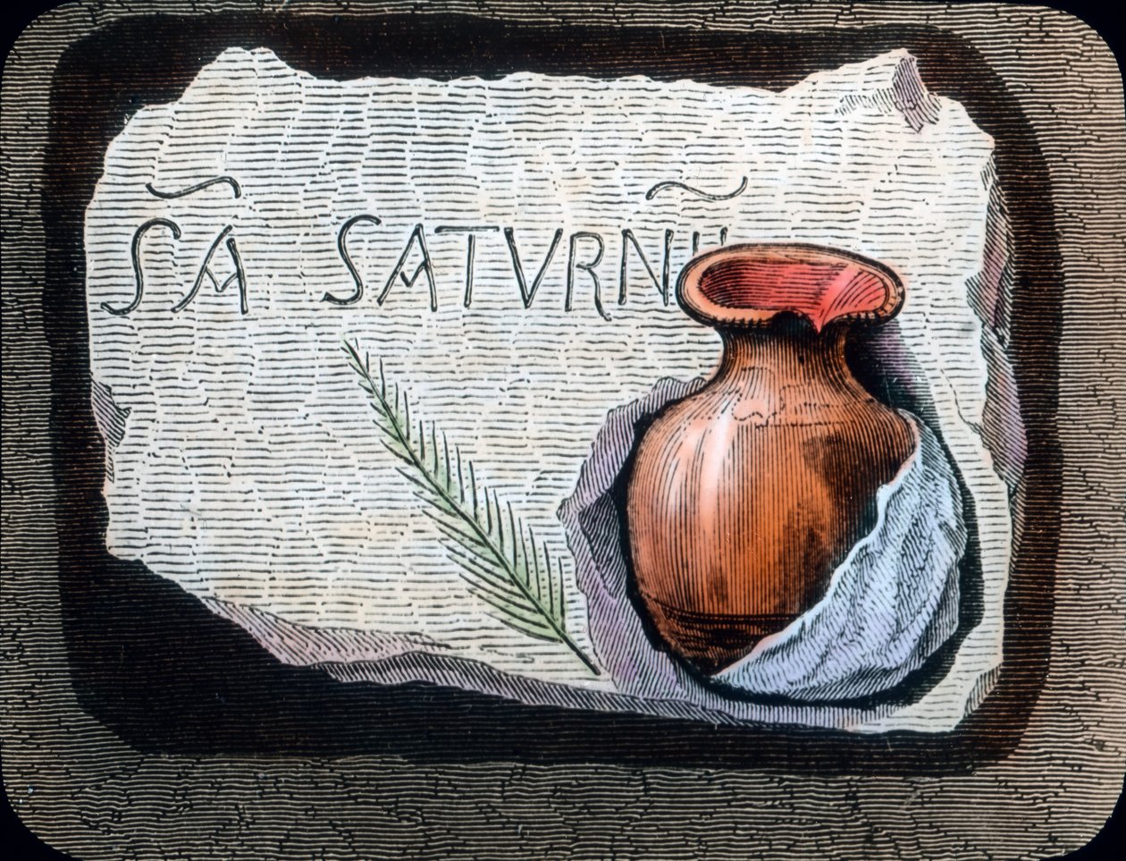 Váza s krví od Unbekannter Künstler