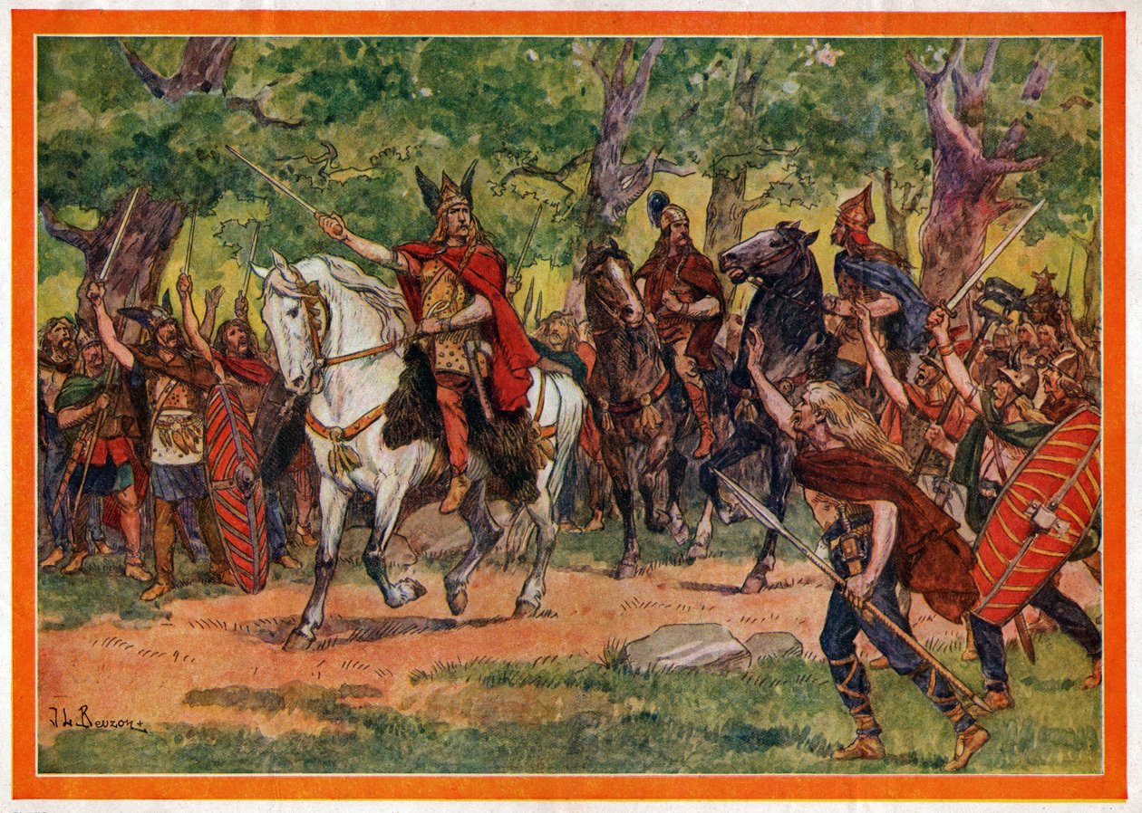 Vercingetorix. od Unbekannter Künstler