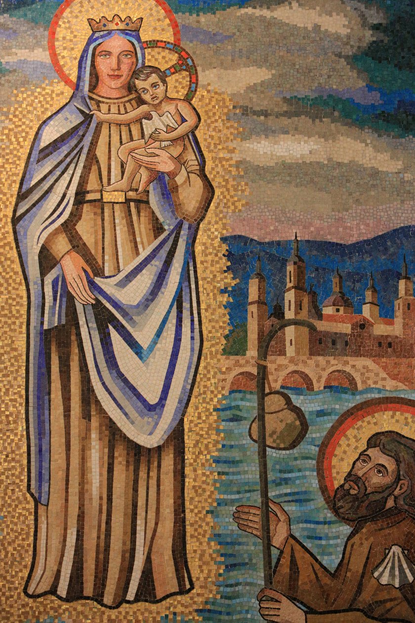 Panna a dítě. Španělsko. S. Padros. J. Ring. Bazilika Zvěstování, Nazaret, Izrael od Unbekannt
