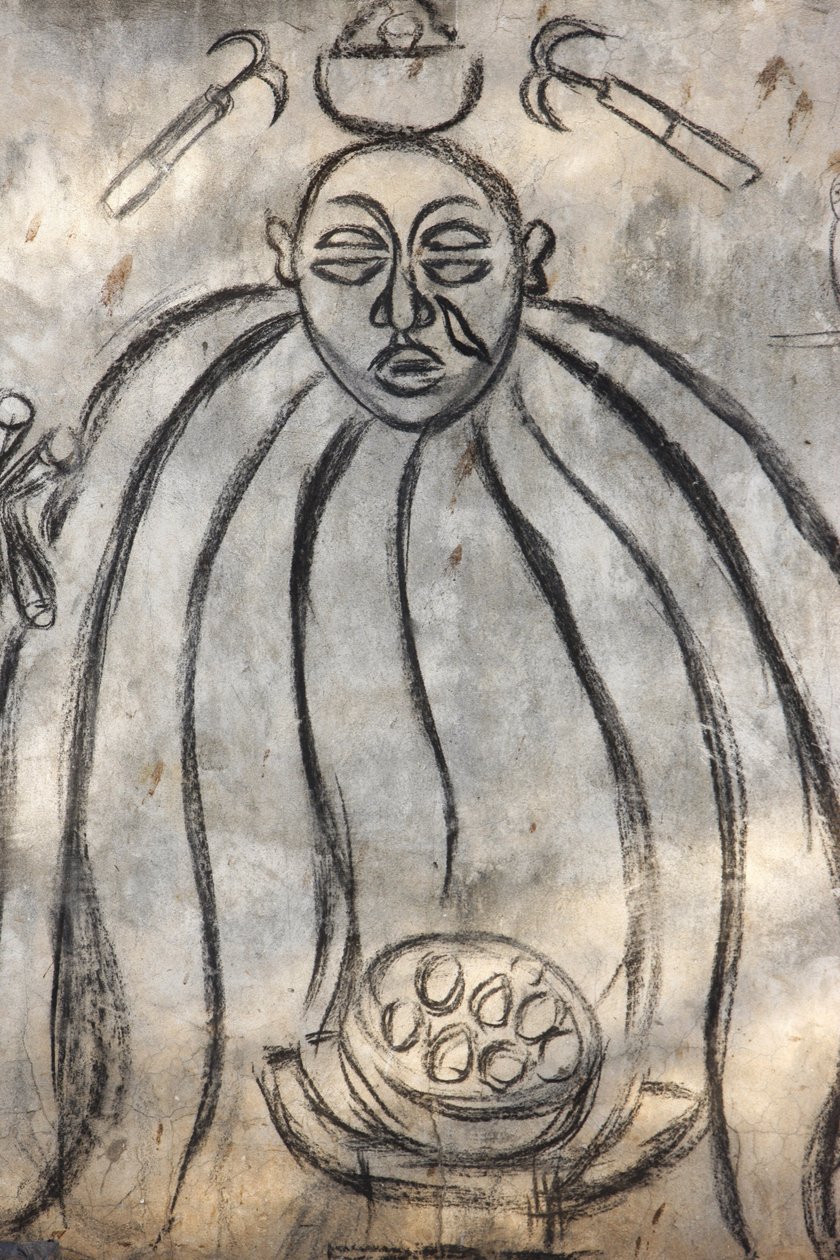 Voodoo božství, Lome, Togo od Unbekannt