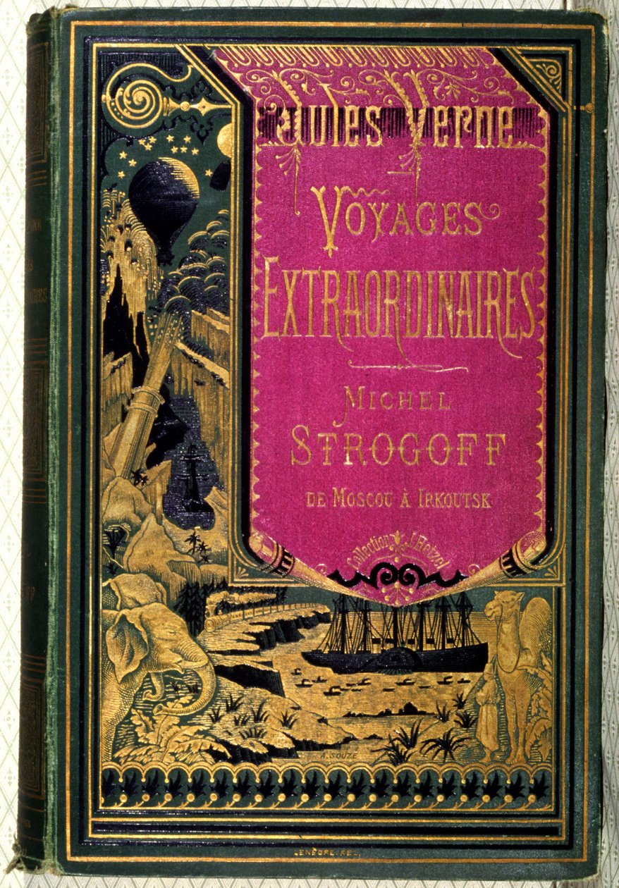 Cesty Michela Strogoffa, Jules Verne od Unbekannter Künstler