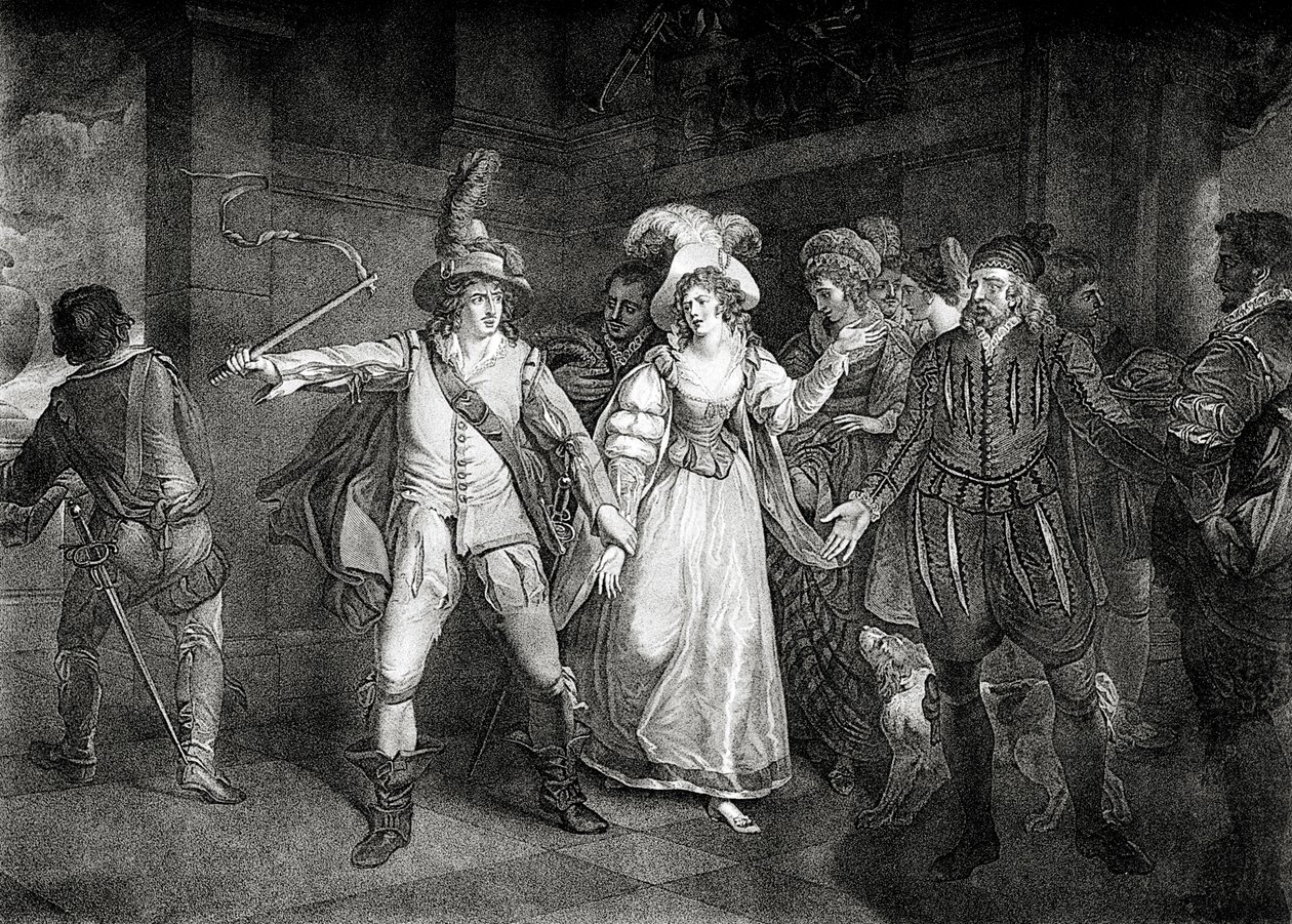 Hra Williama Shakespeara od Unbekannter Künstler