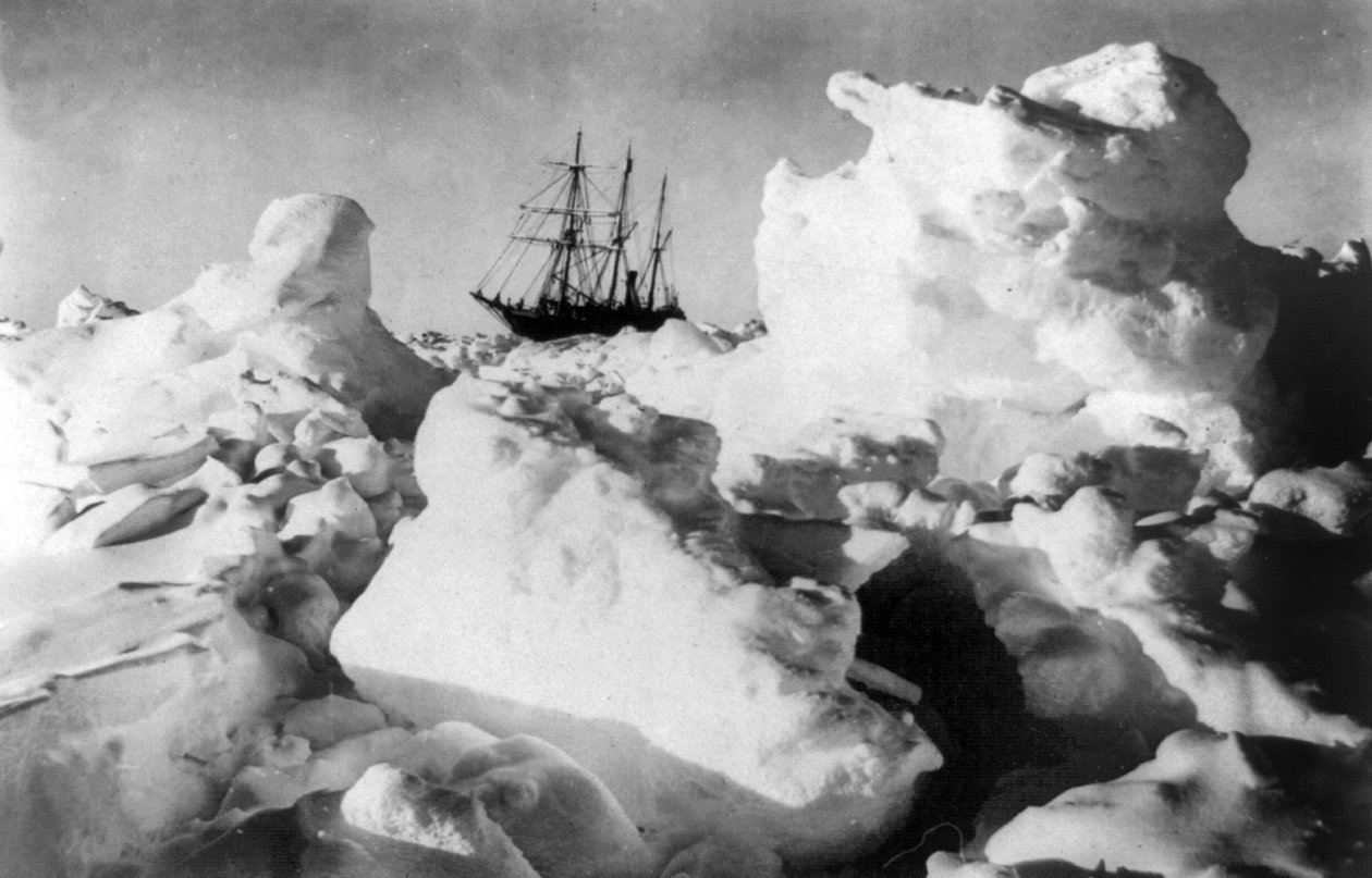 Císařská transantarktická expedice: titánský převrat, cca 1914-17 (foto) od Underwood & Underwood