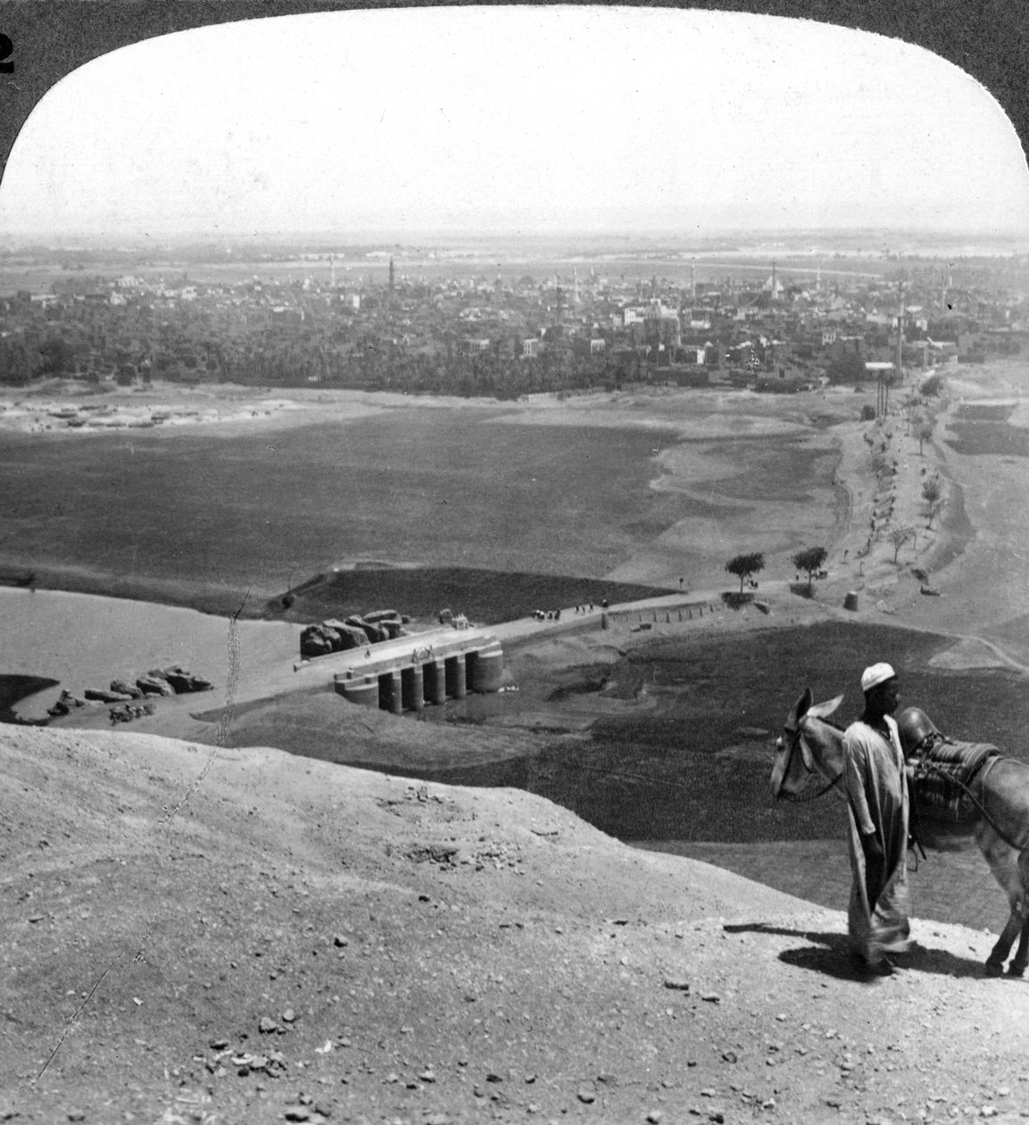Assiut, největší město Horního Egypta, 1905. od Underwood and Underwood