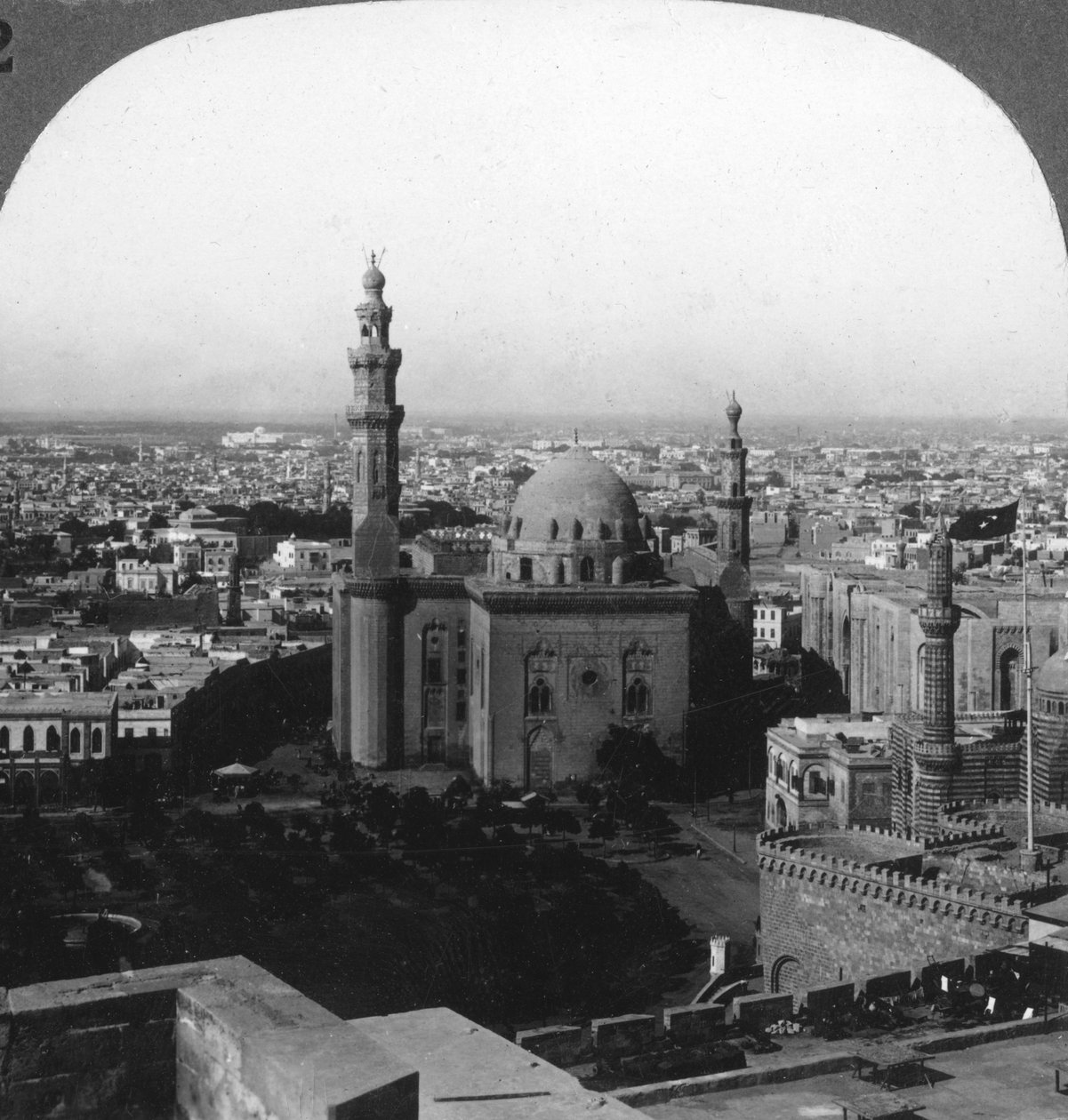 Káhira – domov arabských nocí, největší město Afriky, Egypt, 1905. od Underwood and Underwood