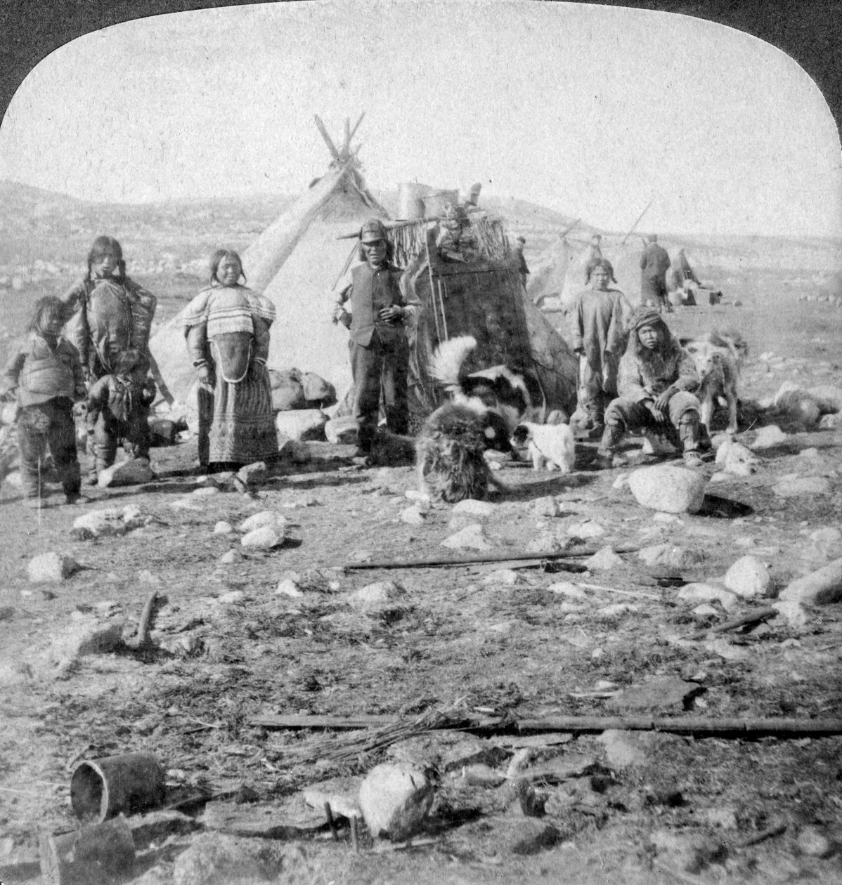 Eskymáci, Severní Grónsko, 1904. od Underwood and Underwood