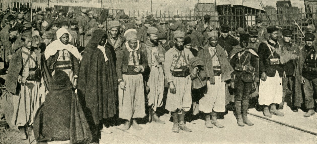 Francouzská koloniální vojska, 1914-1918, c1920. od Underwood and Underwood