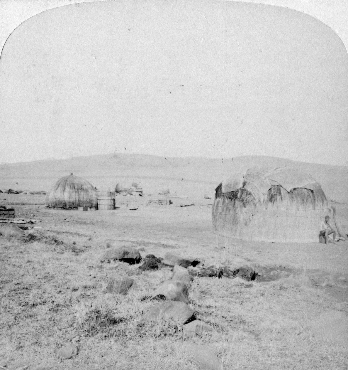 Krantz Kloof, Natal, Jižní Afrika, 2. búrská válka, 1901 od Underwood and Underwood