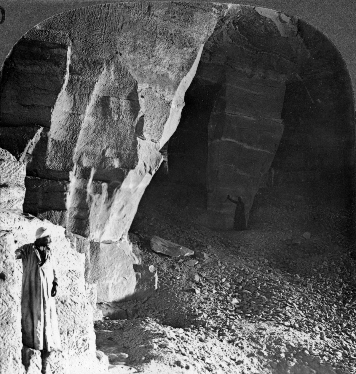 Komory lomu Masara, Egypt, 1905. od Underwood and Underwood