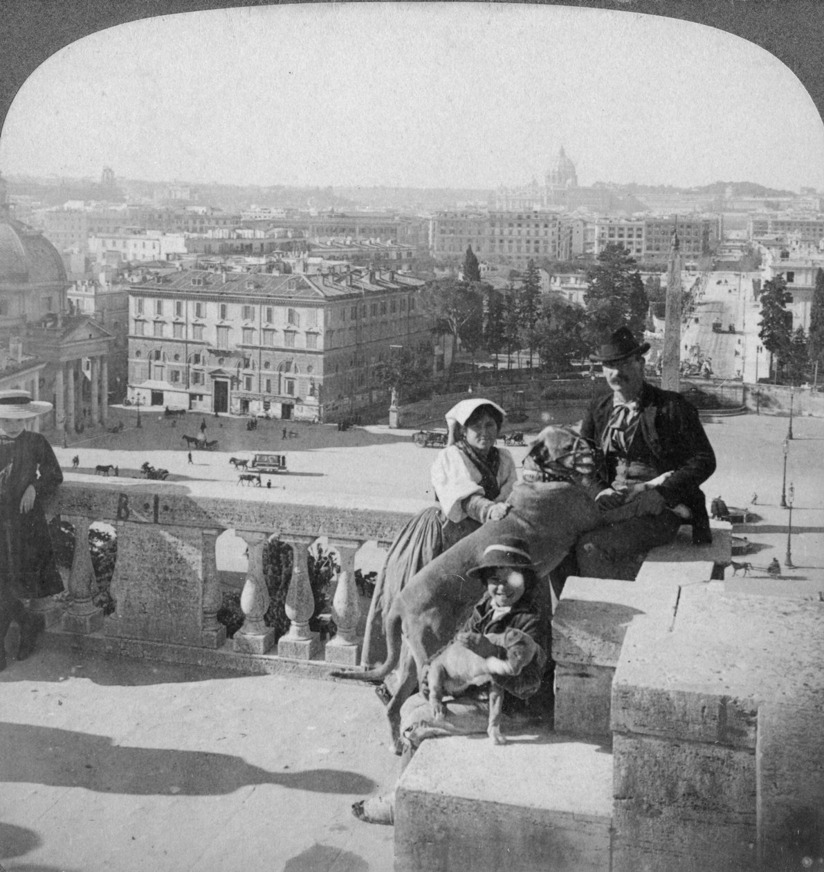 Řím, Itálie, 1905. od Underwood and Underwood