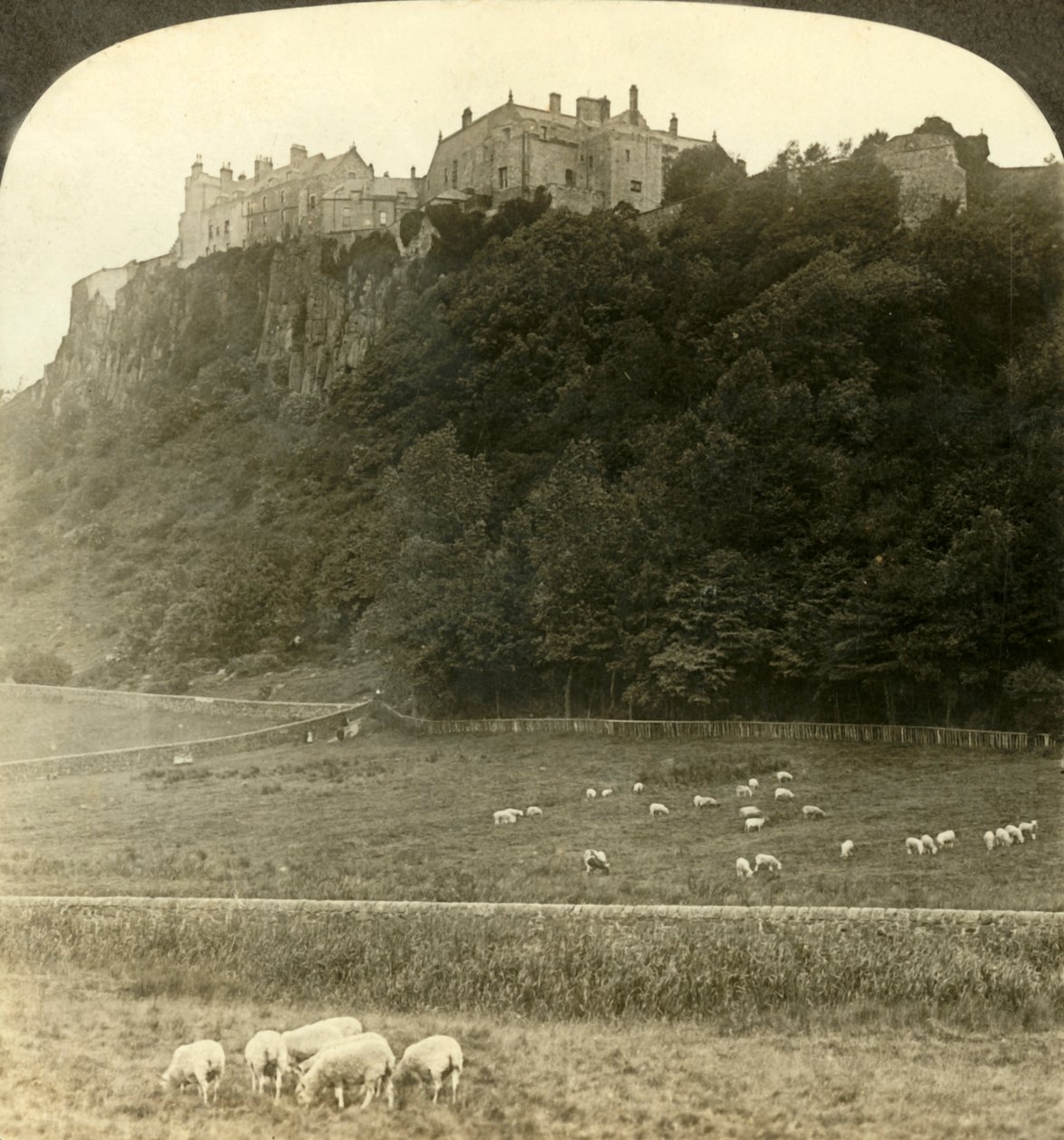 Hrad Stirling, sídlo starých králů...Skotsko, 1900. od Underwood and Underwood