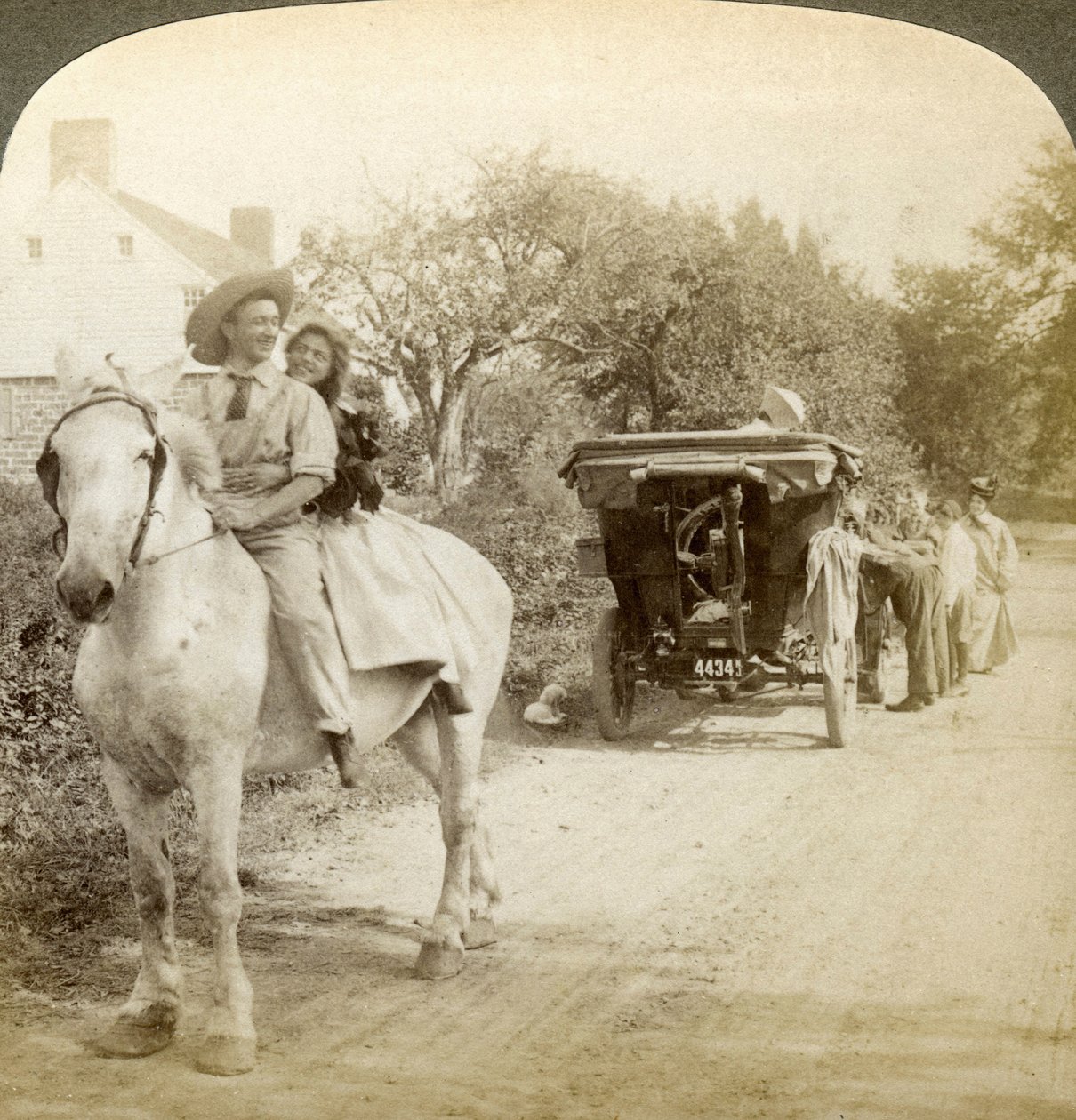 Old Time zapalovací svíčka je nakonec nejlepší. od Underwood and Underwood