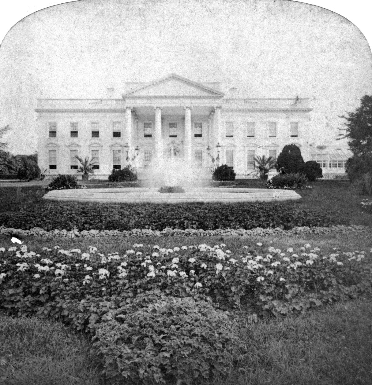 Bílý dům, Washington, DC, USA, počátek 20. století. od Underwood and Underwood