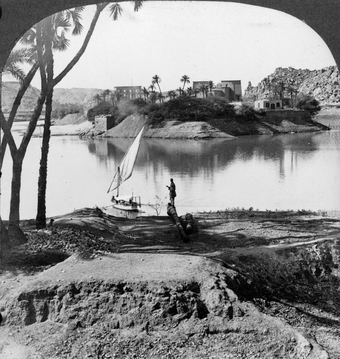 Ostrov Philae, Egypt, 1905. od Underwood and Underwood