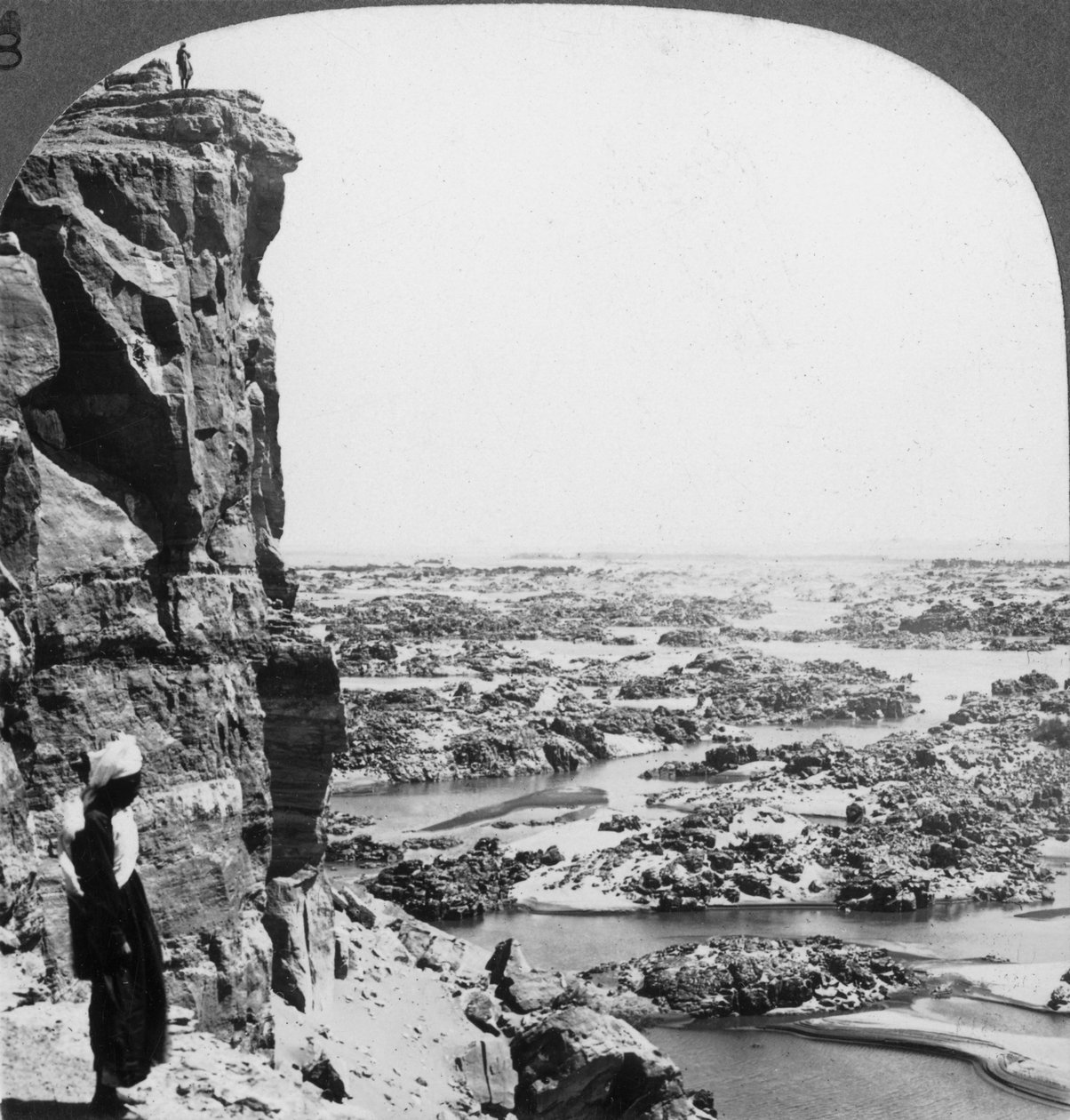Druhý katarakt Nilu při pohledu z jihozápadu, Egypt, 1905. od Underwood and Underwood
