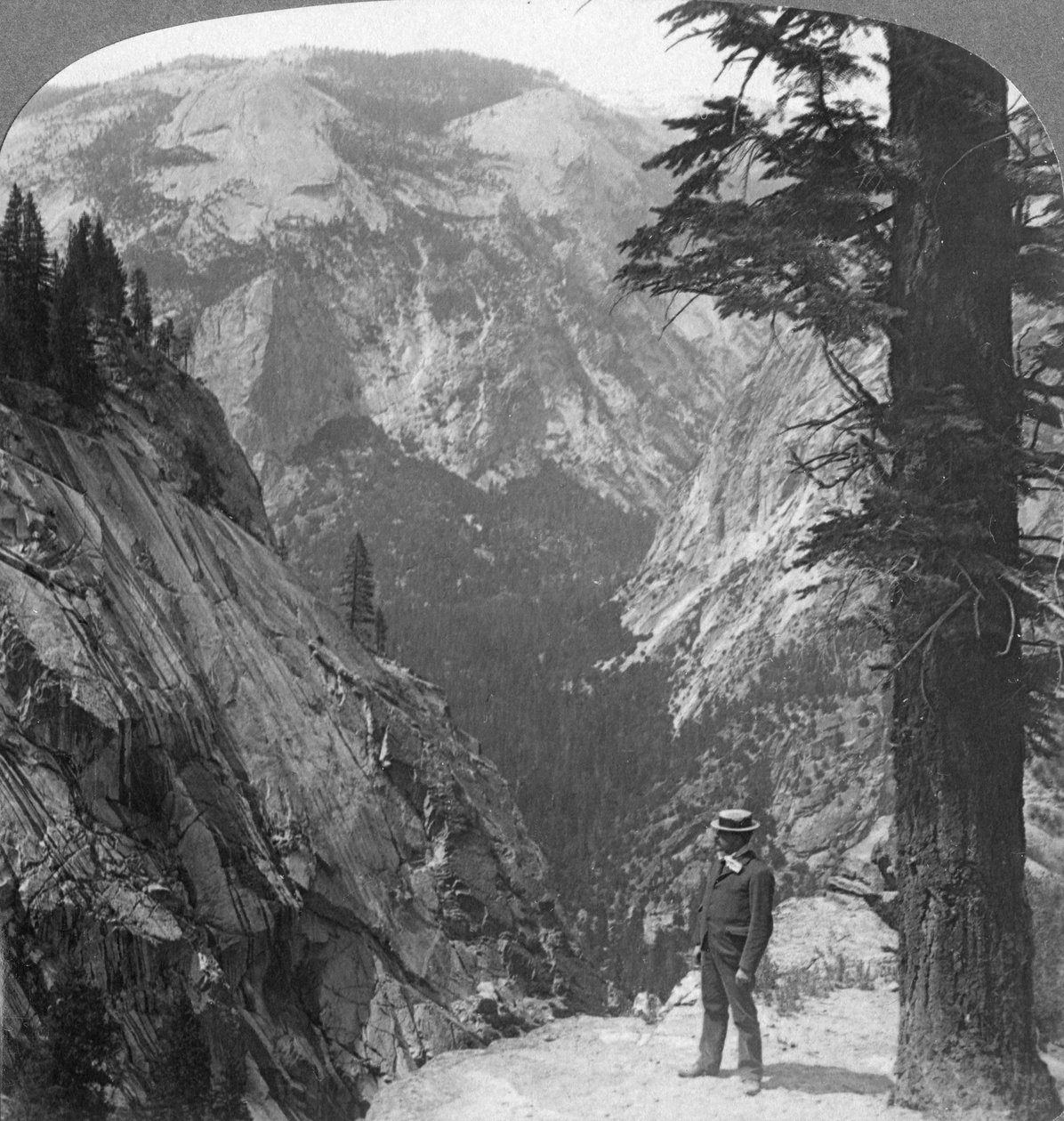 Yosemitské údolí, Kalifornie, USA, 1902. od Underwood and Underwood