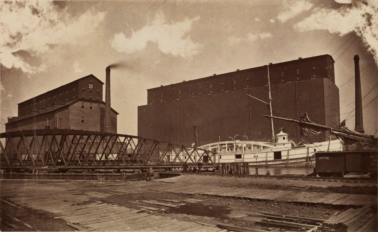 Chicago Grain Elevater od Unidentified
