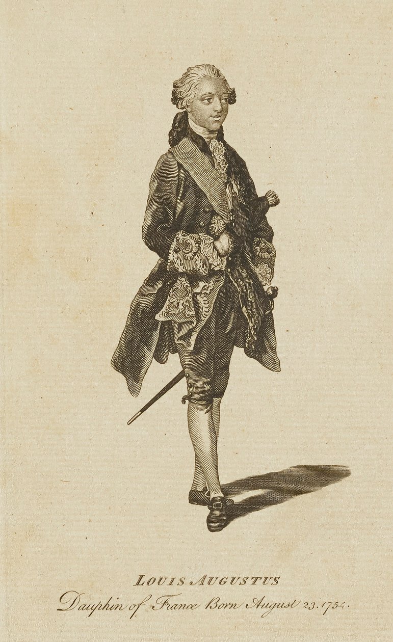 Ludvík Augustus, Dauphin de France od Unidentified