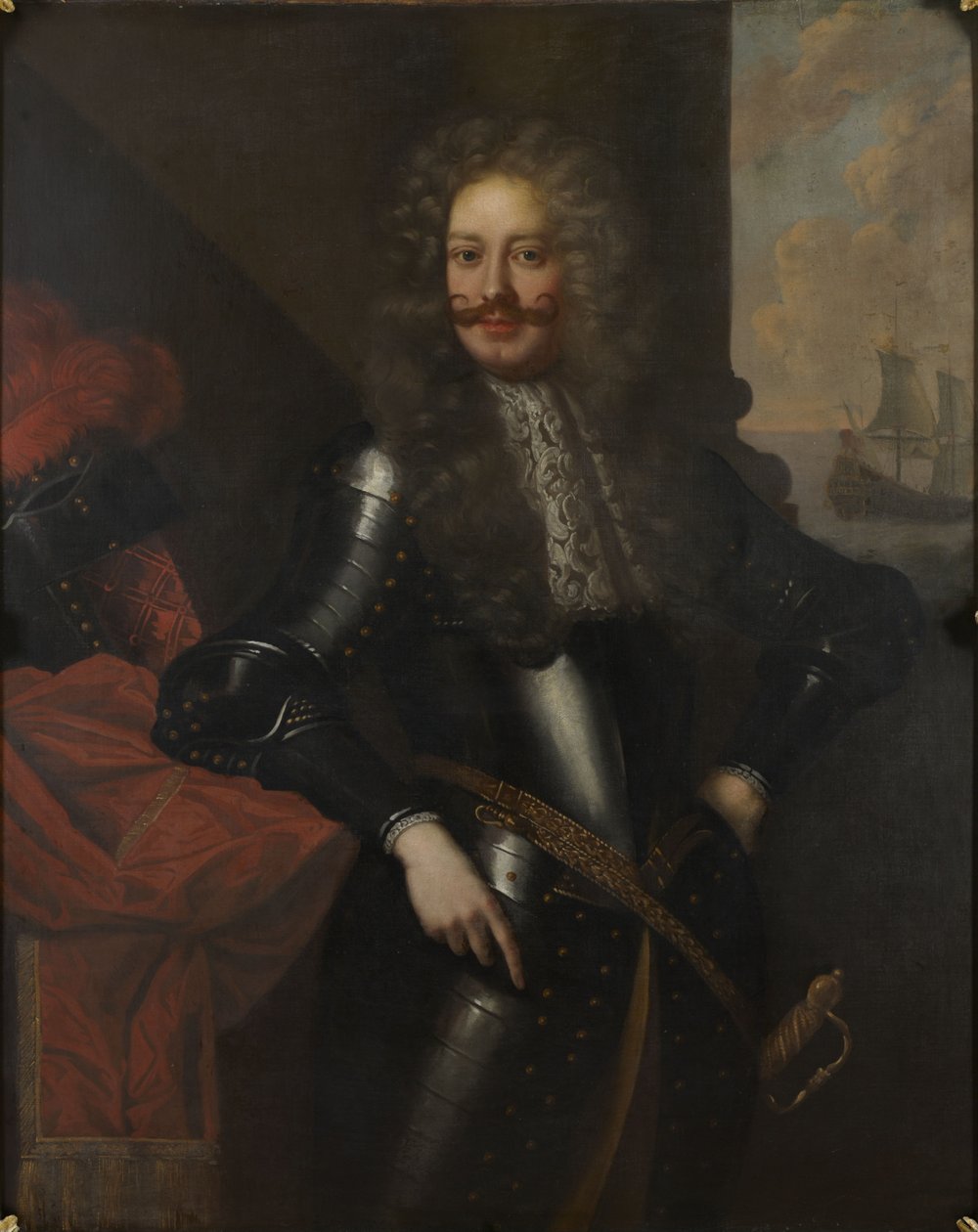 Portrét sira Jamese Brydgese, 8. barona Chandose (1642-1714) od Unknown