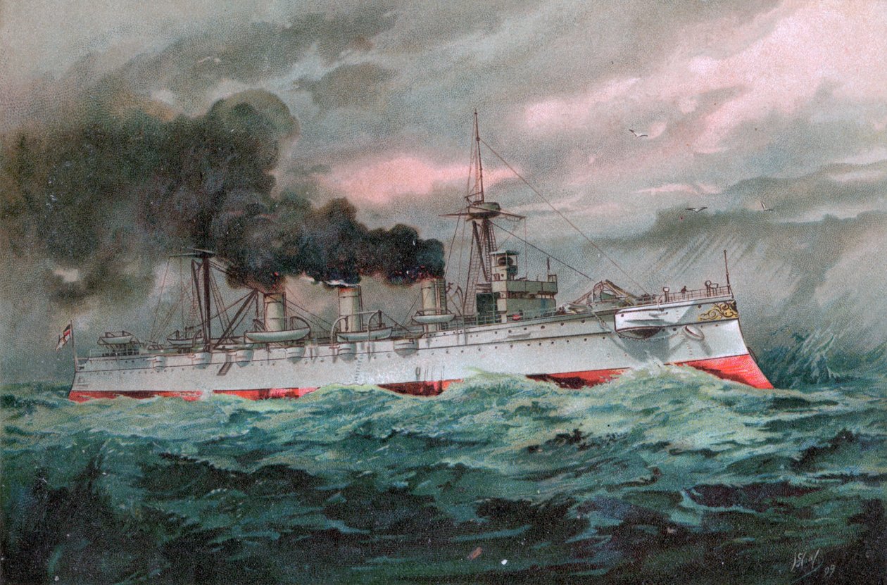 S.M. Velký křižník císařovna Augusta od Unknown