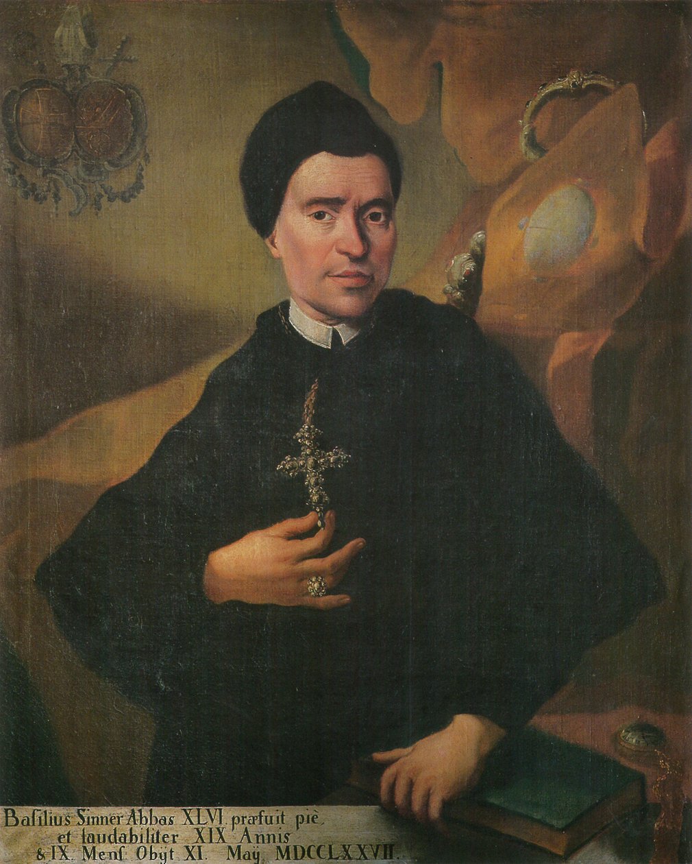 46. opat Basilius Sinner od Unknown
