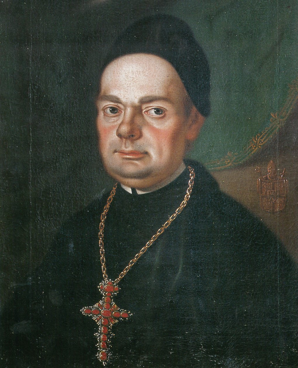 48. a poslední opat, říšský opat Rupert Ehrmann. od Unknown