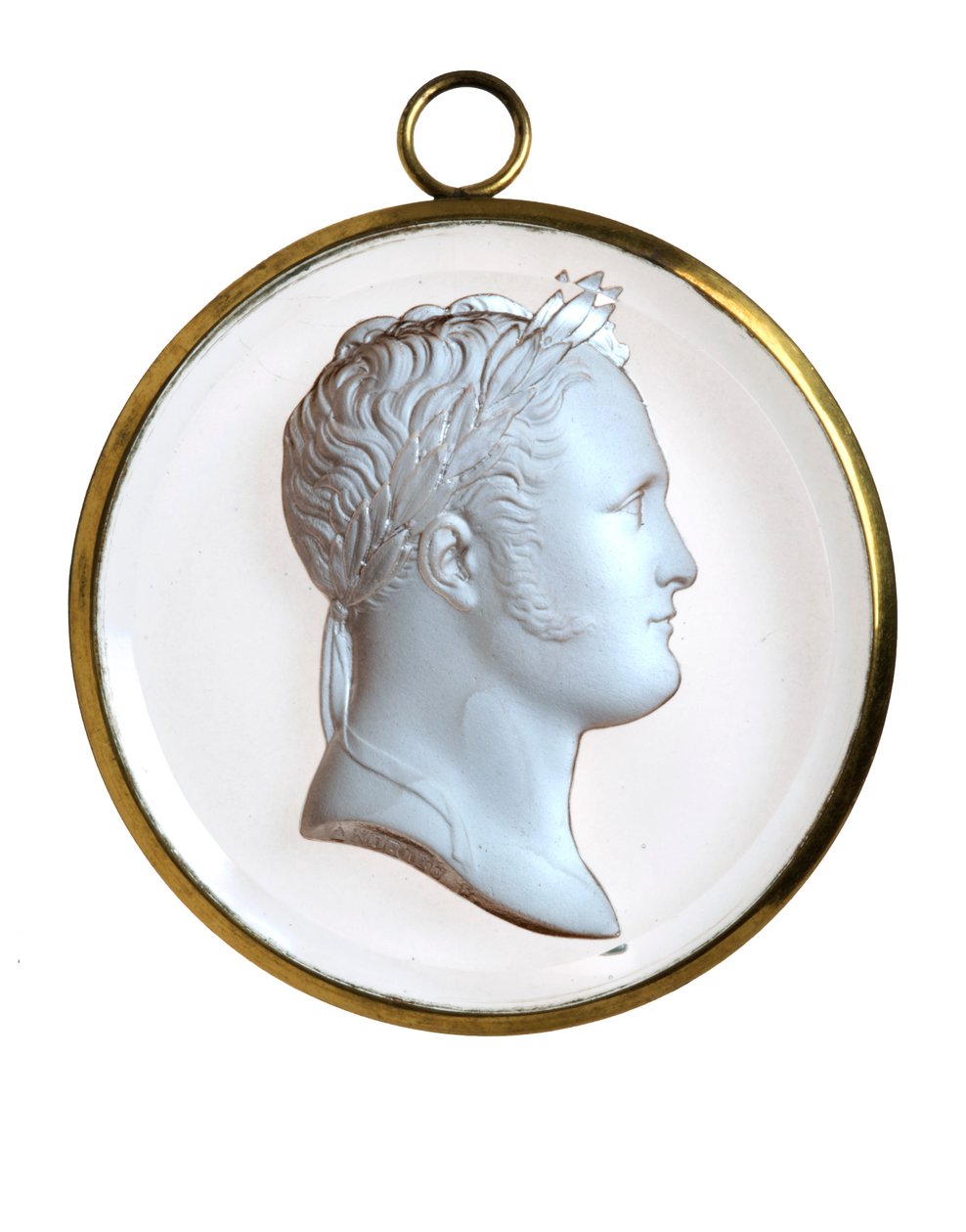 Alexandr I. Ruský, mír Pařížský, kolem roku 1814 (sklo, keramika a zlato) od Unbekannt Unbekannt