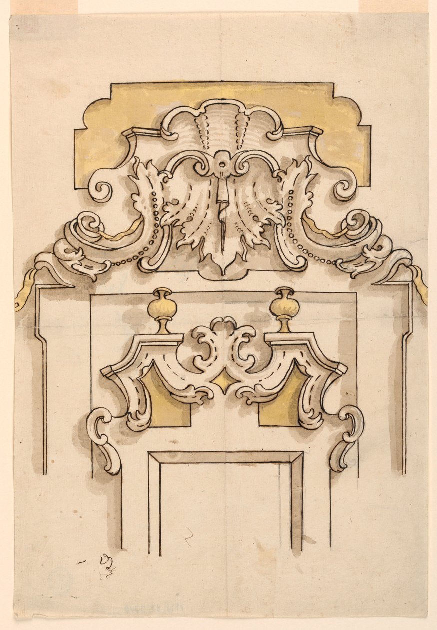 Kresba (Francie a Itálie), 1725–50 od Unknown