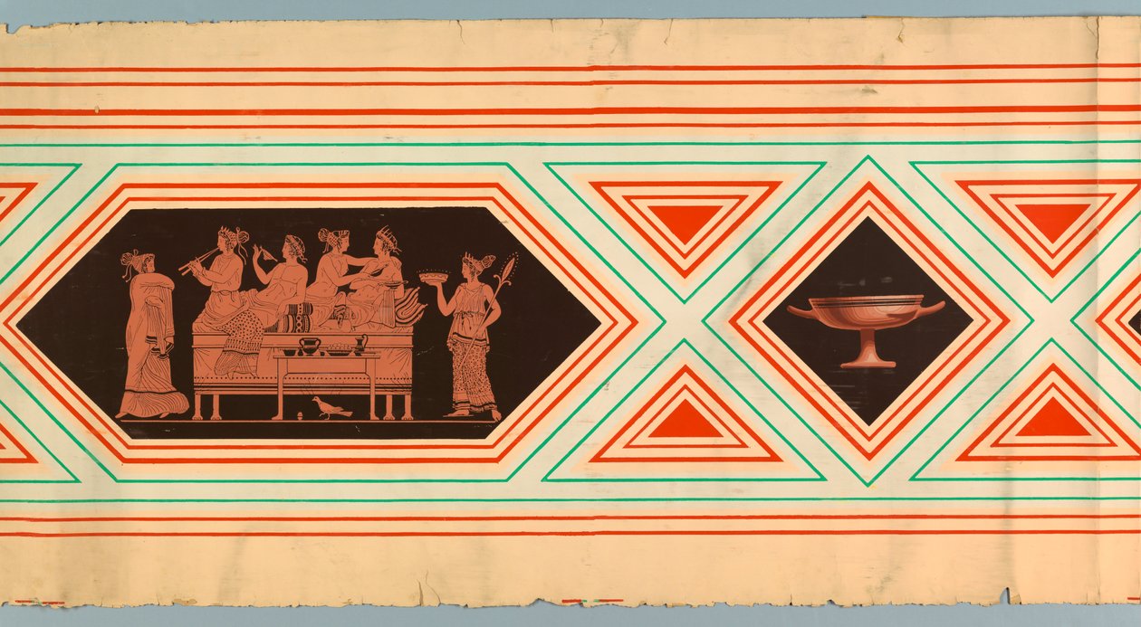 Frieze Or Dado (Francie), ca. 1840 od Unknown